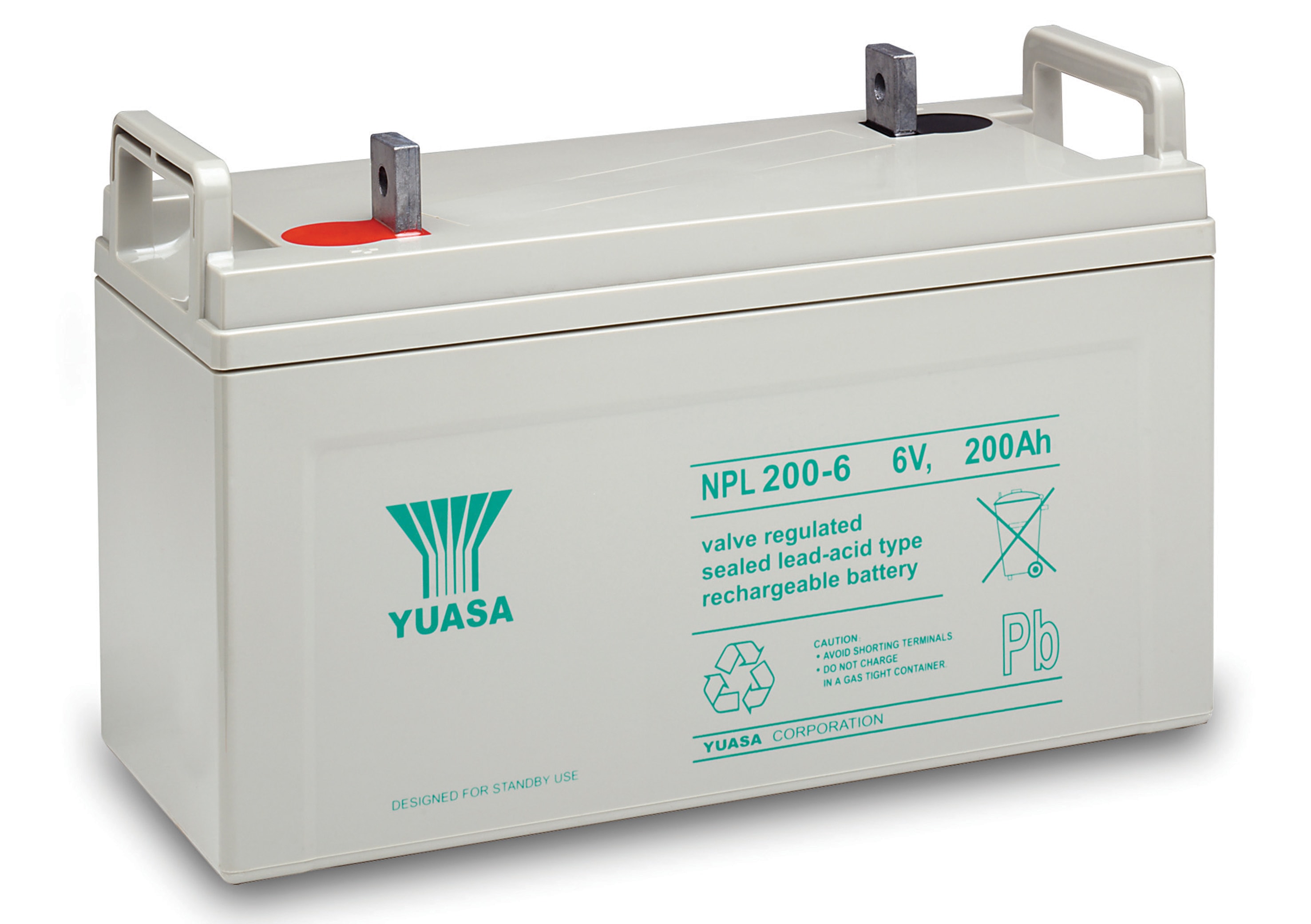 Yuasa - Batterie étanche au plomb NPL 200Ah 6V ? bac std - duree de vie : 10 ans