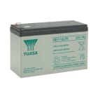 Yuasa - Batterie stationnaire étanche 7Ah 12V Faston 6.35 bac V0 duree de vie : 10 ans