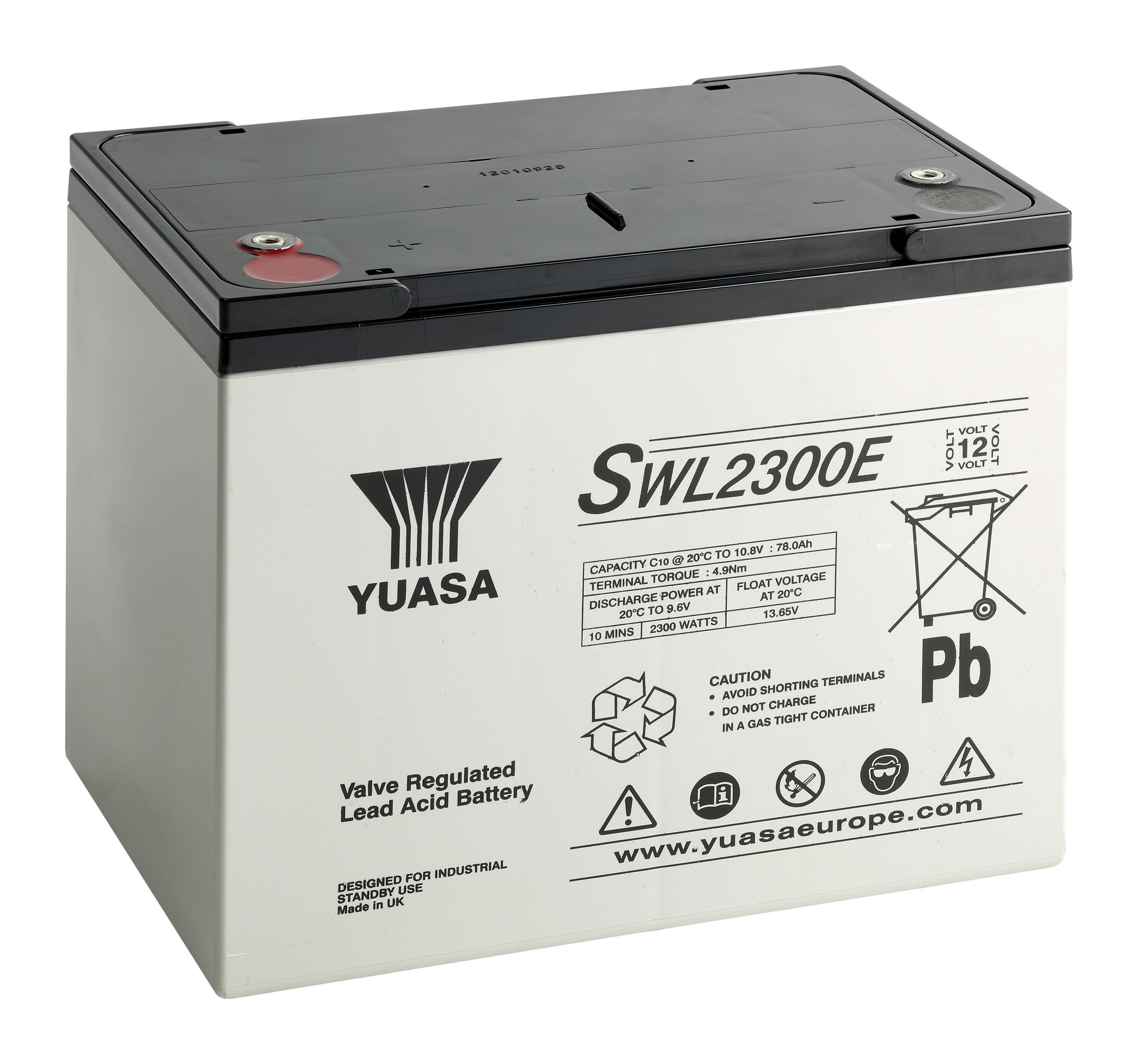 Yuasa - Batterie stationnaire étanche pour onduleur SWL2300E 79Ah - 12V