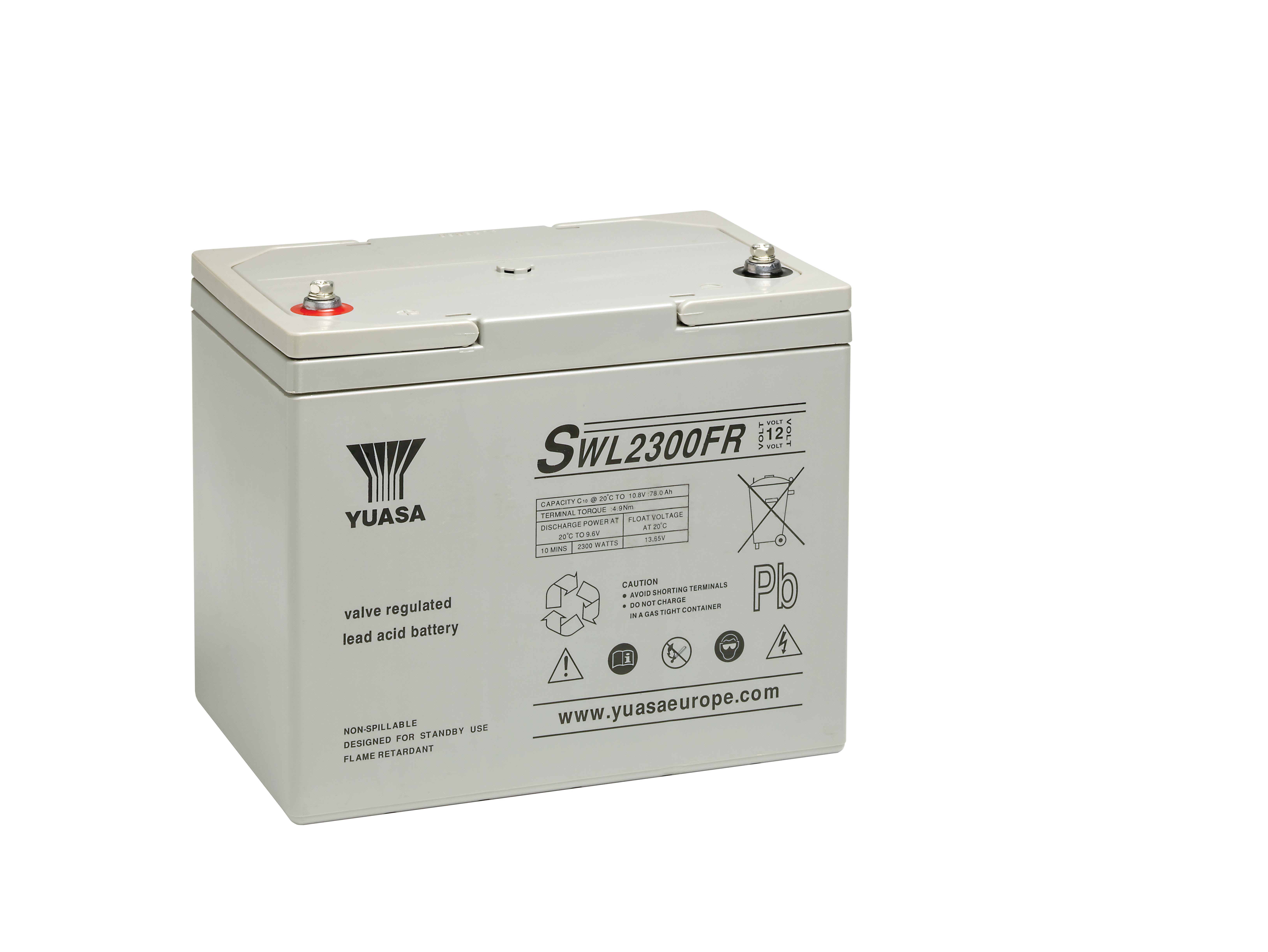 Yuasa - Batterie stationnaire étanche pour onduleur SWL2300T 79Ah - 12V