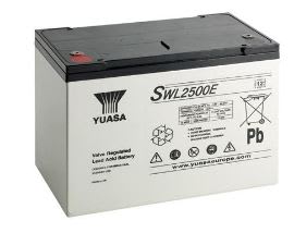 Yuasa - Batterie stationnaire étanche pour onduleur SWL2500E 92,4Ah - 12V