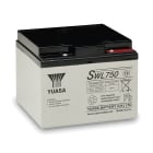 Yuasa - Batterie stationnaire étanche pour onduleur SWL750 24,4Ah - 12V