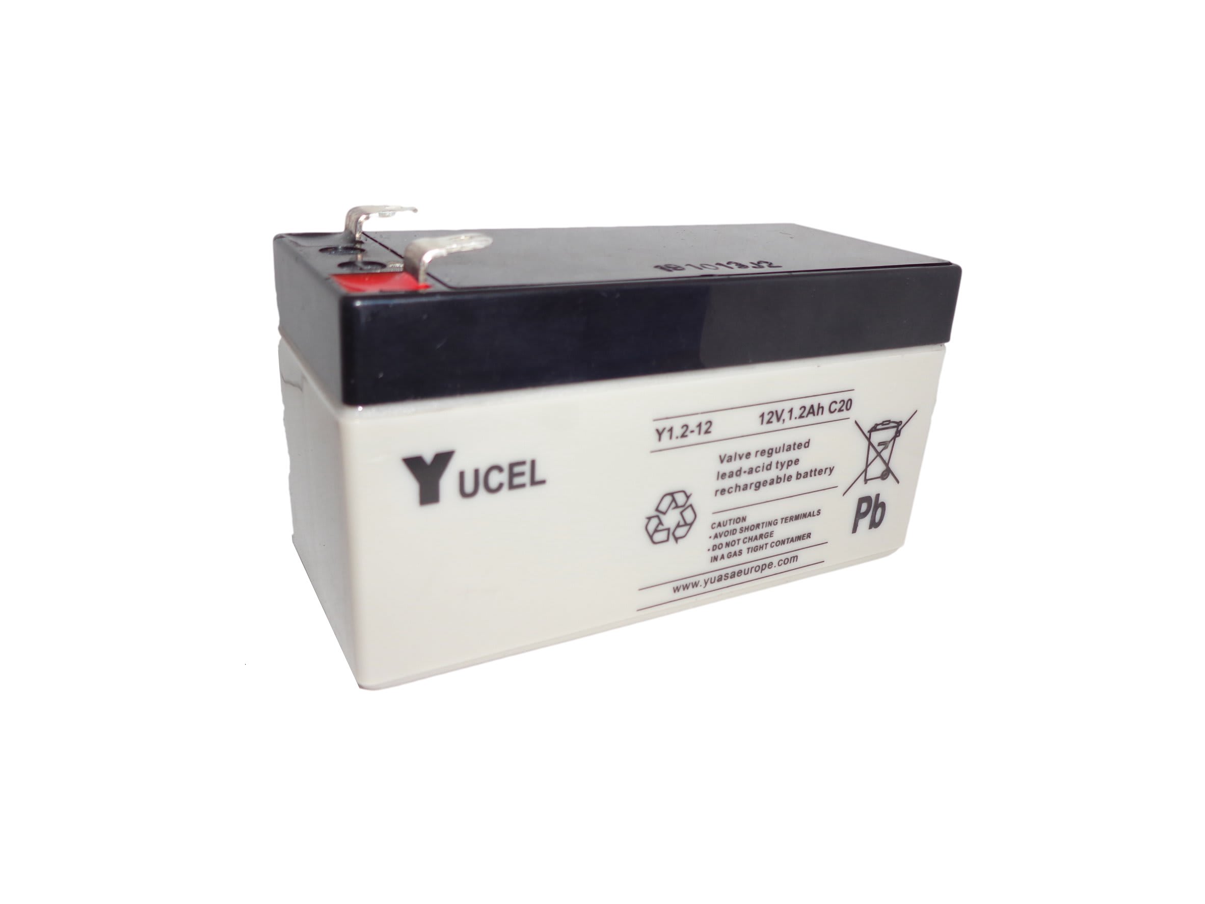 Yuasa - Batterie stationnaire etanche au plomb gamme ECO 1.2Ah 12V ? bac standard