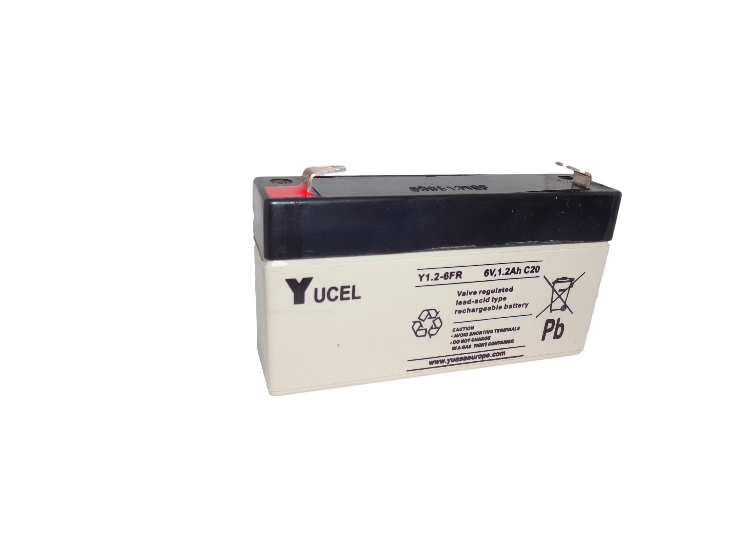 Yuasa - Batterie stationnaire étanche au plomb gamme ECO 1.2Ah 6V ? bac fr