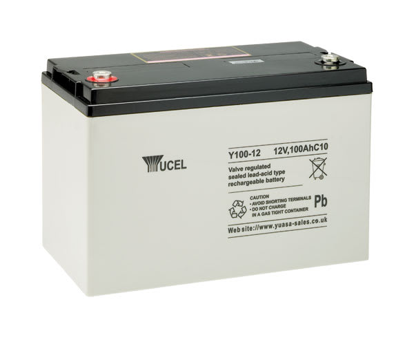 Yuasa - Batterie stationnaire étanche au plomb gamme ECO 100Ah 12V