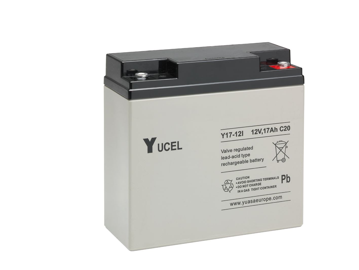 Yuasa - Batterie stationnaire étanche au plomb gamme ECO 17Ah 12V