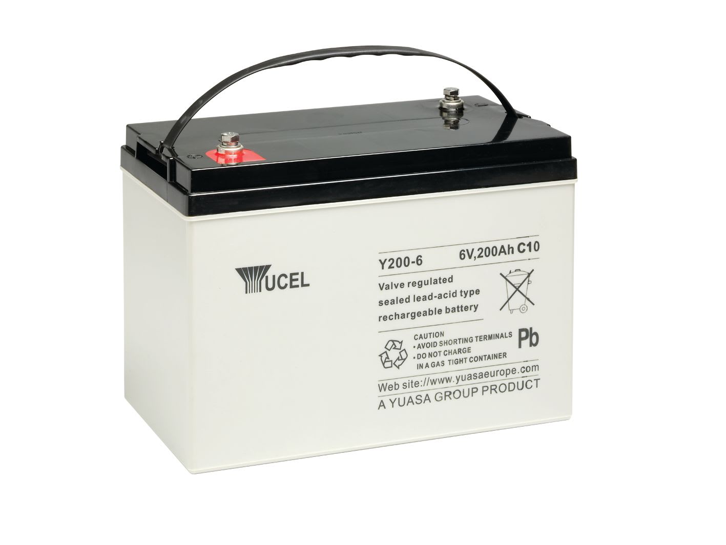 Yuasa - Batterie stationnaire étanche au plomb gamme ECO 200Ah 6V