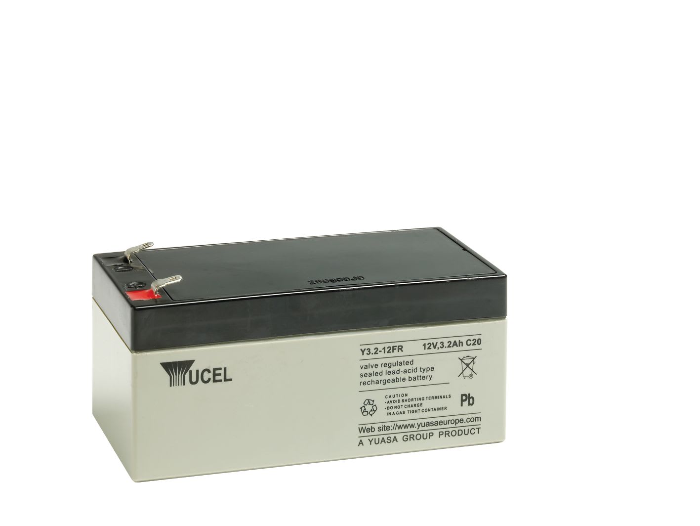 Yuasa - Batterie stationnaire étanche au plomb gamme ECO 3.2Ah 12V ? bac fr