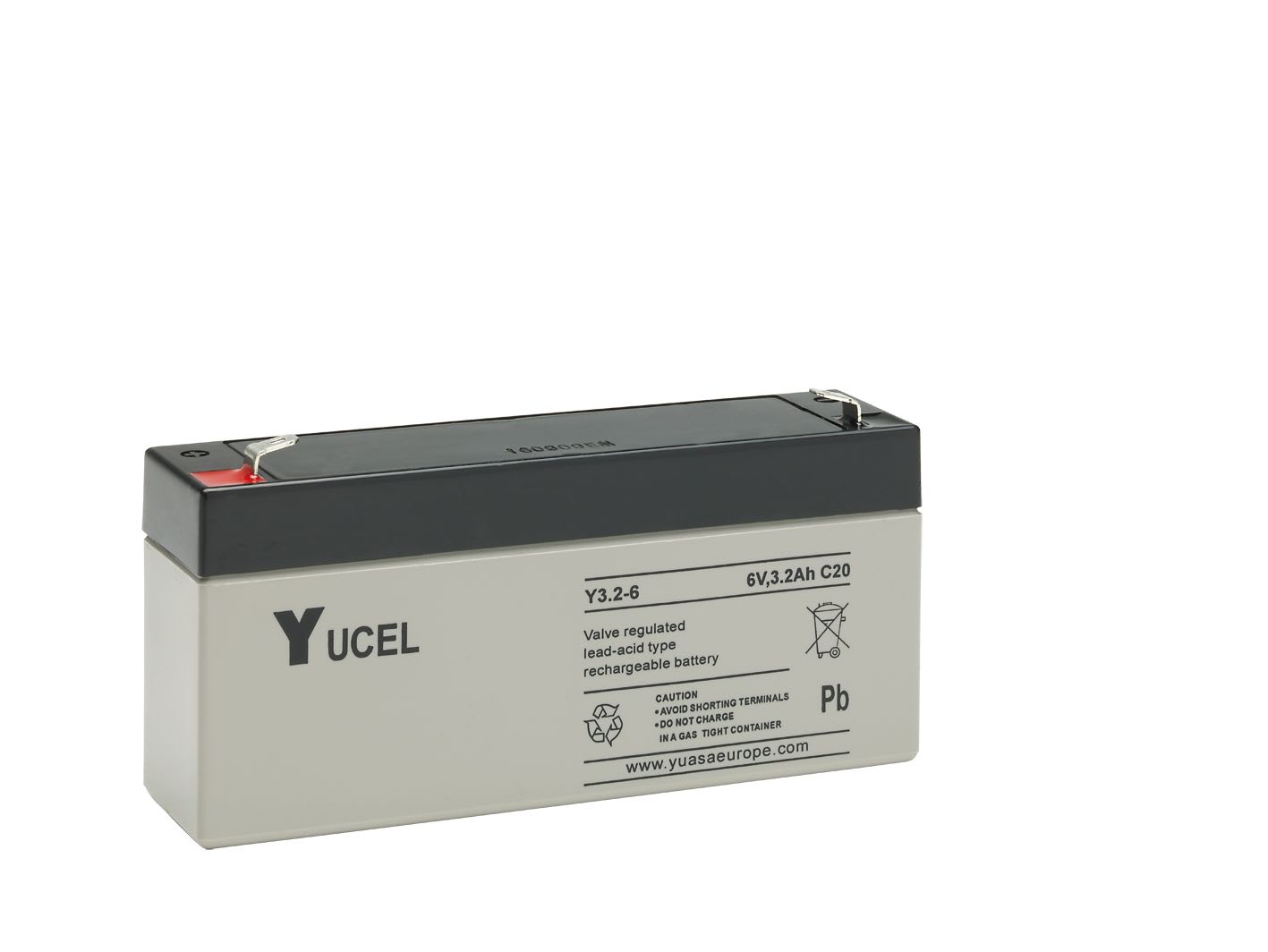 Yuasa - Batterie stationnaire étanche au plomb gamme ECO 3.2Ah 6V