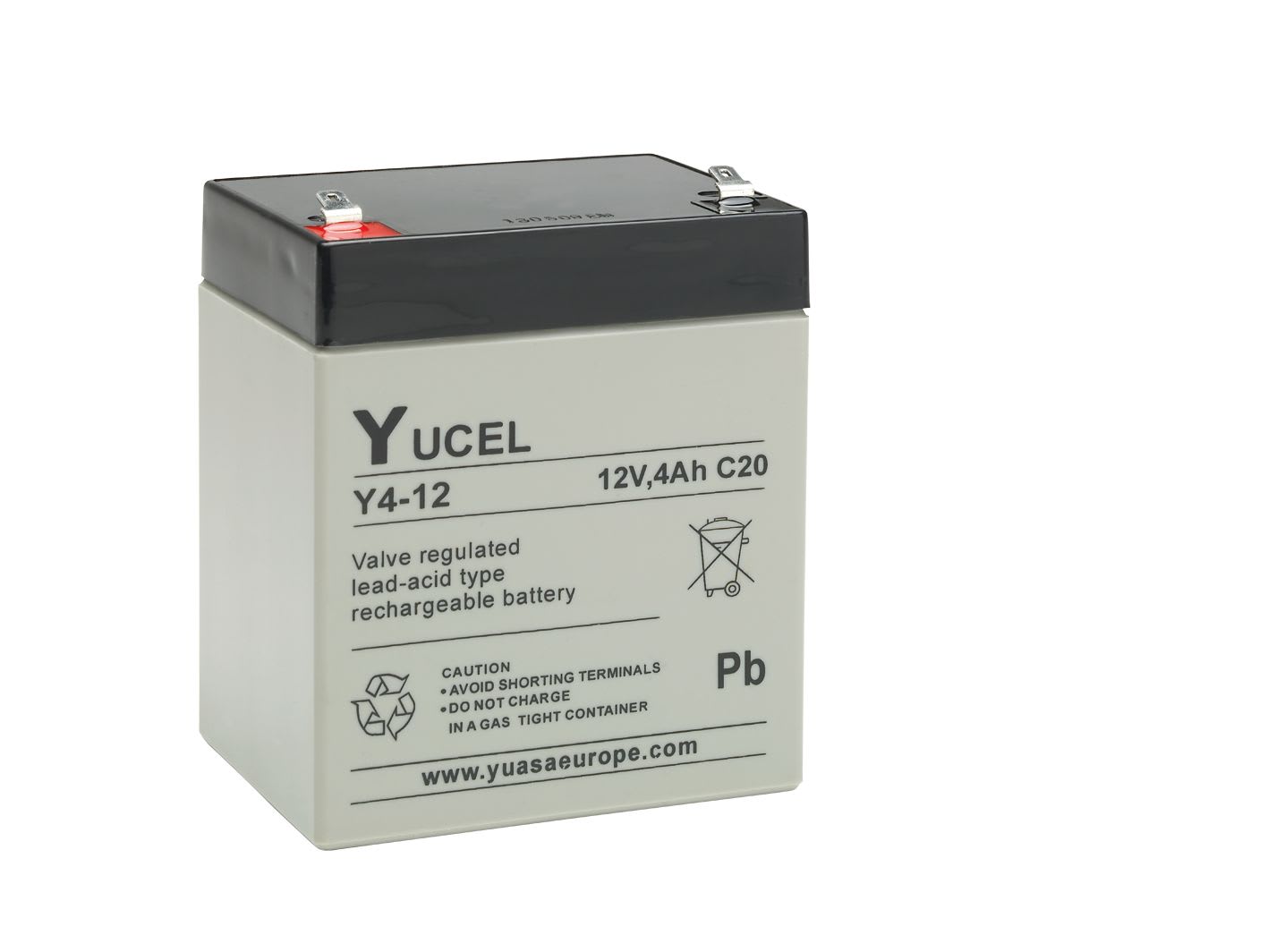 Yuasa - Batterie stationnaire étanche au plomb gamme ECO 4Ah 12V