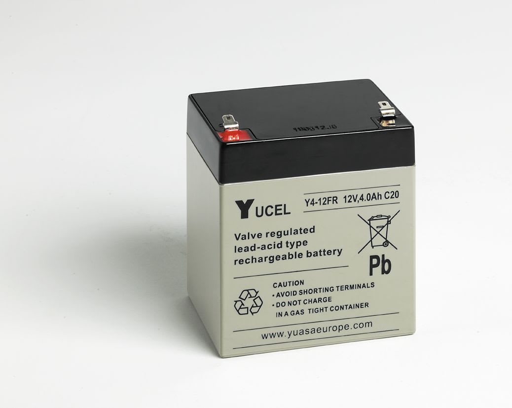 Yuasa - Batterie stationnaire étanche au plomb gamme ECO 4Ah 12V ? BAC V0 FR