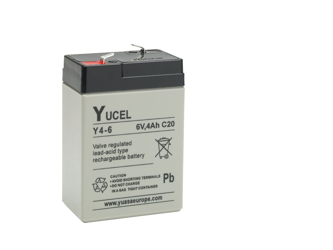 Yuasa - Batterie stationnaire étanche au plomb gamme ECO 4Ah 6V