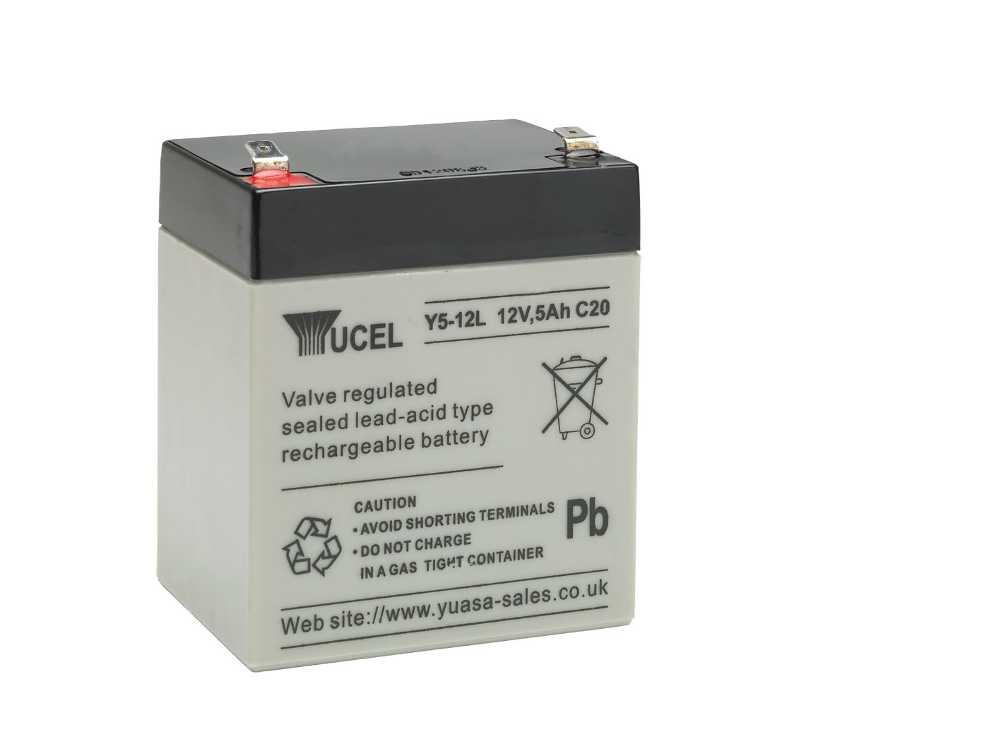 Yuasa - Batterie stationnaire étanche au plomb gamme ECO 5Ah 12V