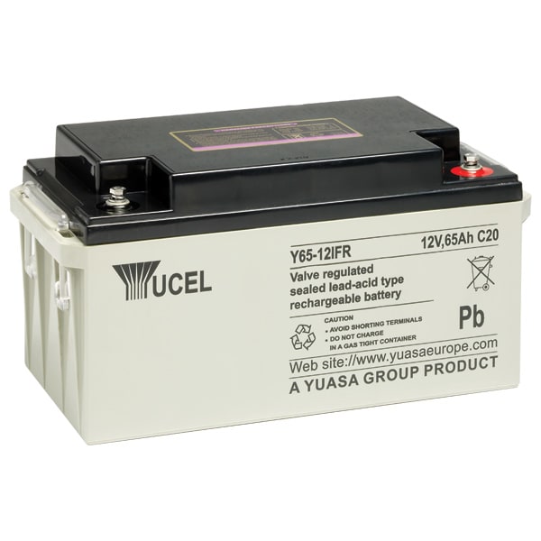 Yuasa - Batterie stationnaire étanche au plomb gamme ECO 65Ah 12V ? BAC V0 FR