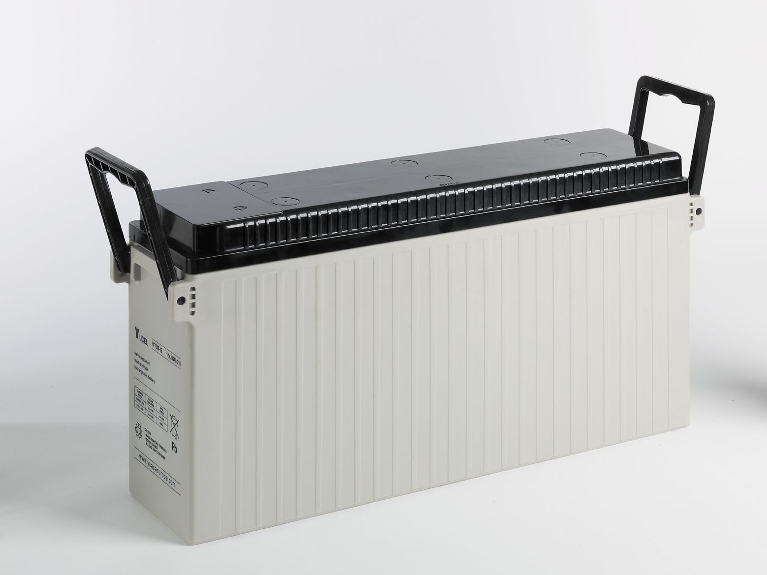 Yuasa - Batterie stationnaire étanche au plomb à bornes frontales 200Ah 12V