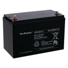 Yuasa - Batterie stationnaire étanche au plomb gamme ECO 100Ah 12V application cyclage