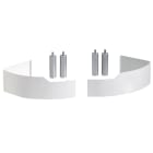 Finimetal - Pieds de fixation au sol et cache tuyaux