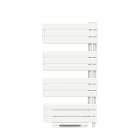 Finimetal - Radiateur sèche-serviettes électrique ARB. Sp Air 15T60 MIX S R2 BlnSan