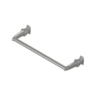 Finimetal - BARRE PORTE-SERV BLANC SILAY-APANEO 375MM