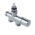 Finimetal - Corps de vanne avec tête ther équerre - Blanc