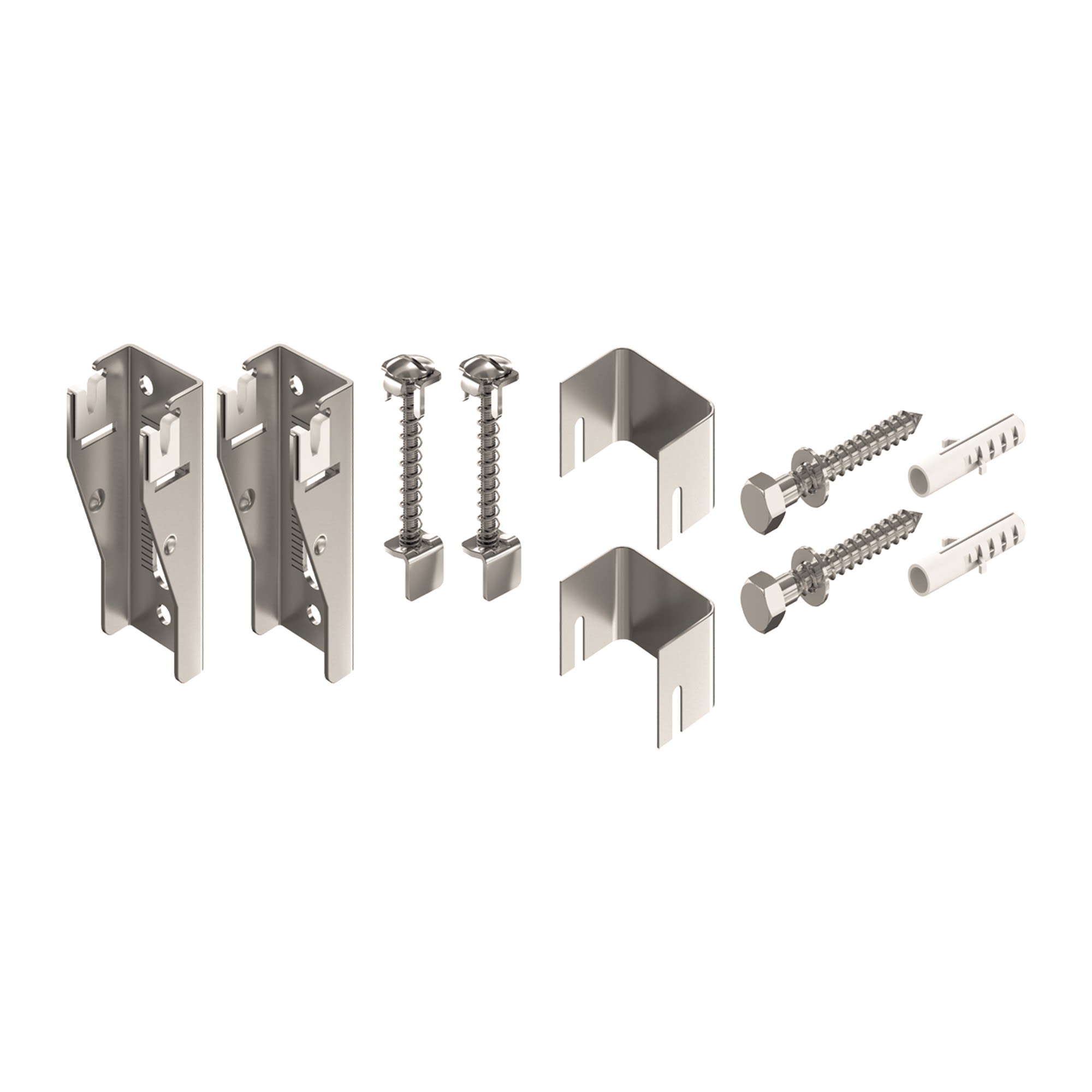 Finimetal - Console WA10 wall mounting set incl anti-lifting system