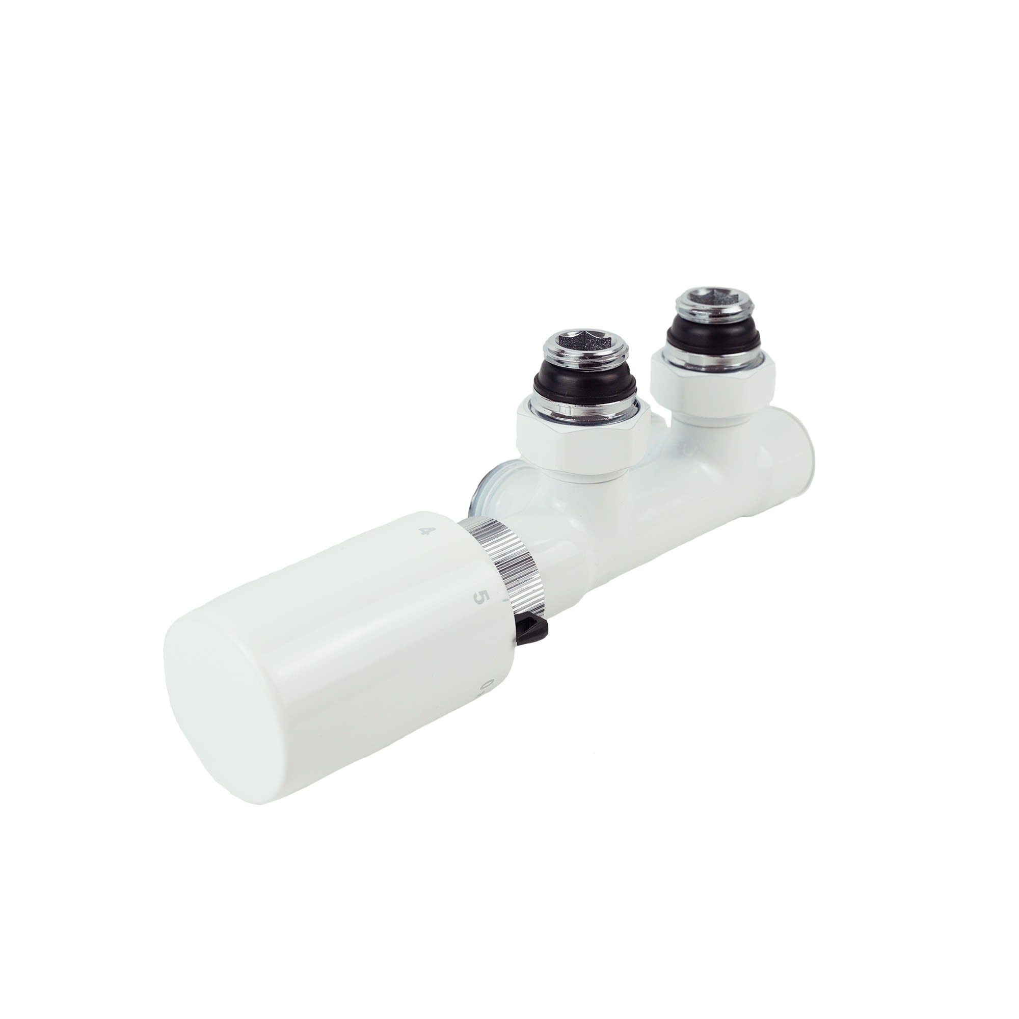 Finimetal - Corps de vanne avec tête ther équerre - Chrome