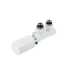 Finimetal - Corps de vanne avec tête ther équerre - Anthracite mat