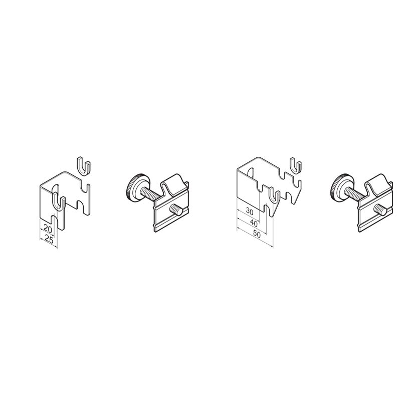 Finimetal - Consoles Lamella 30/40/50 + 2 cav