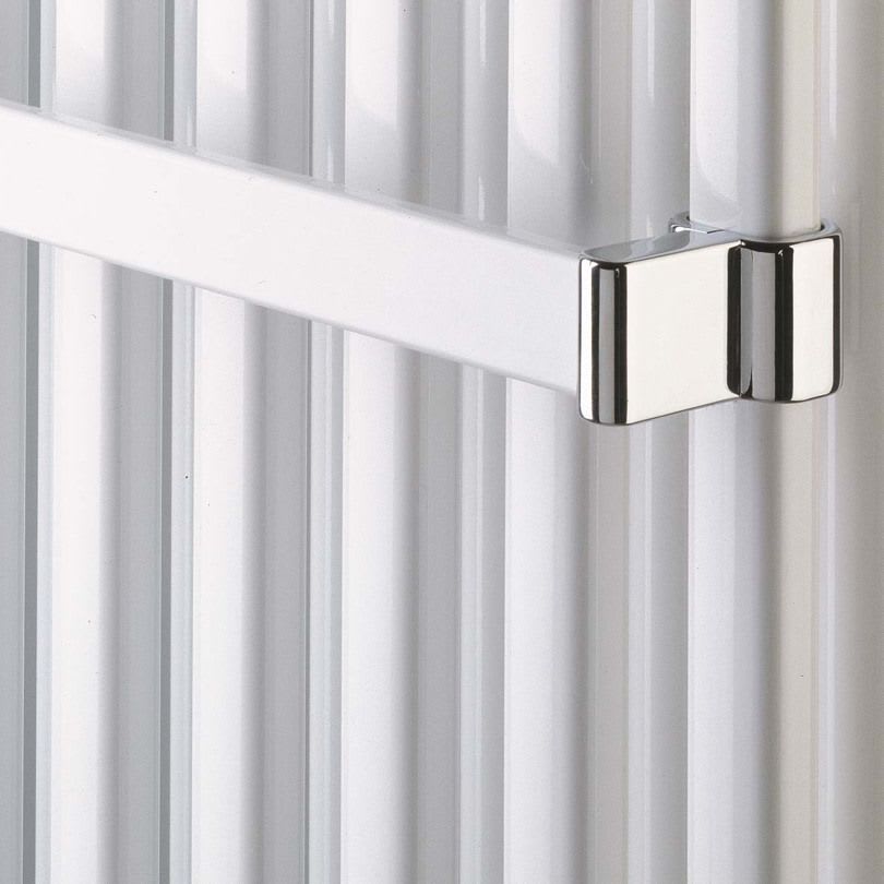 Finimetal - DELTA porte-serviette - RAL 9016 - 16 EL