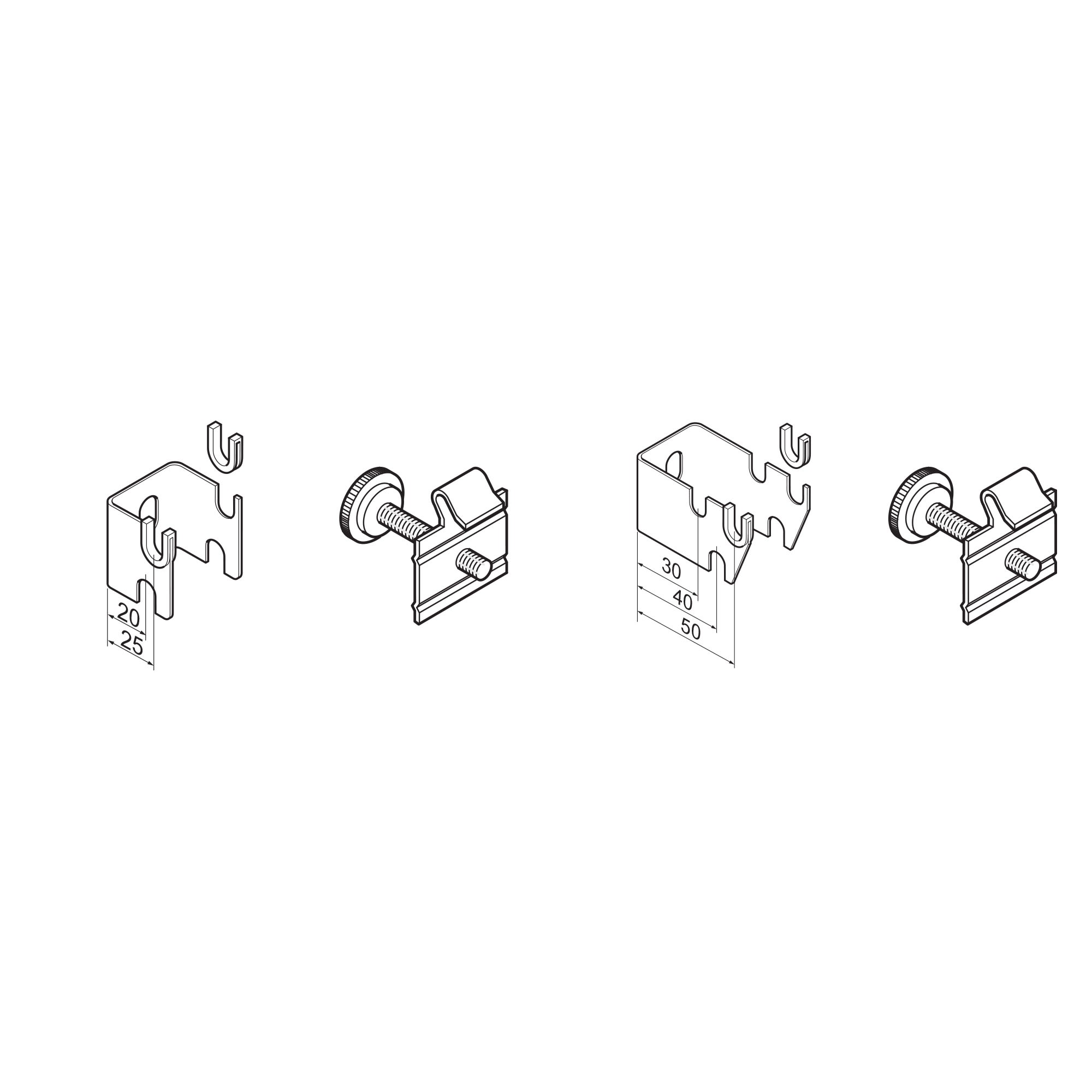 Finimetal - Console Lamella Blist cons.30/40/50 4cav+1écar