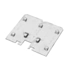 Finimetal - Plaque adaptable sur équerre de montage pour cloisons creuses