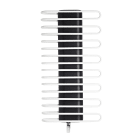 Finimetal - Radiateur Sèche-serviettes mixte SANA.LFT 12T060 MIX G R2 RAL 9016