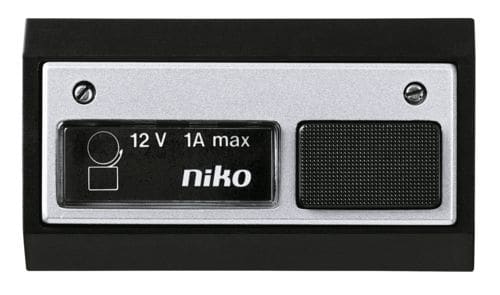 Niko - SONNETTE 12V 1A, AVEC LAMPE