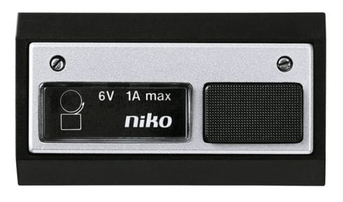 Niko - SONNETTE 6V 1A, AVEC LAMPE