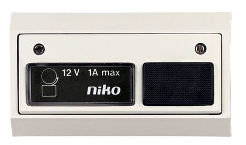 Niko - SONNETTE 12V 1A, AVEC LAMPE