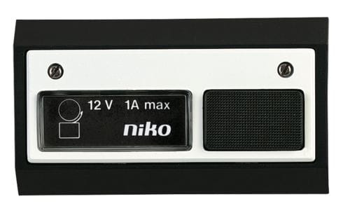 Niko - SONNETTE 12V 1A, AVEC LAMPE