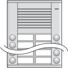 Niko - POSTE EXTÉRIEUR EN SAILLIE, 20MM, AVEC 10 SONNETTES