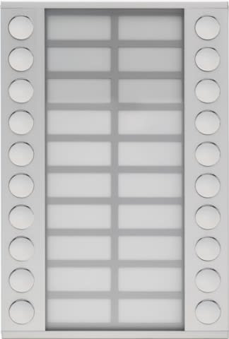 Niko - EXTENSION POSTE EXTERIEUR AVEC 2 X 10 BOUTONS D'APPEL