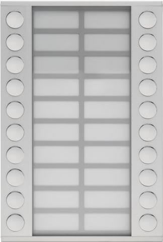 Niko - EXTENSION POSTE EXTERIEUR AVEC 2 X 10 BOUTONS D'APPEL