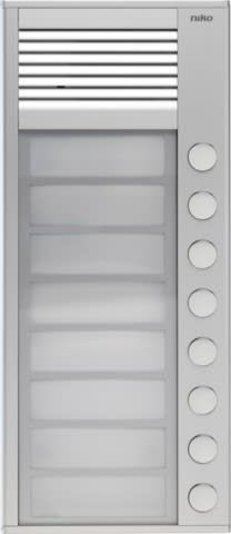 Niko - POSTE EXTERIEUR EN SAILLIE AVEC 8 BOUTONS D'APPEL