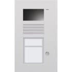 Niko - POSTE EXTÉRIEUR À ENCASTRER AVEC 1 SONNETTE ET CAMÉRA COULEURS