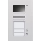 Niko - POSTE EXTÉRIEUR À ENCASTRER AVEC 2 SONNETTES ET CAMÉRA COULEURS