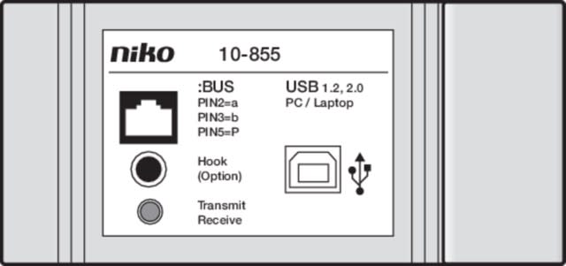Niko - INTERFACE PC POUR LA PROGRAMMATION ET LA CONFIGURATION