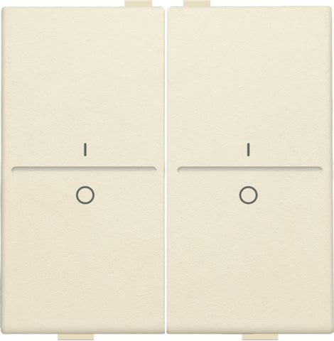 Niko - TOUCHE DOUBLE I/0 POUR INTERRUPTEUR/BOUTON SANS FIL À 4 CONTACTS