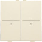 Niko - TOUCHE DOUBLE I/0 POUR INTERRUPTEUR/BOUTON SANS FIL À 4 CONTACTS