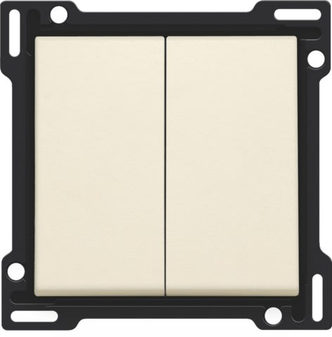 Niko - SET DE FINITION INTERRUPTEUR DOUBLE ALLUM./VA-ET-VIENT (DOUBLE)