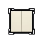 Niko - SET DE FINITION INTERRUPTEUR DOUBLE ALLUM./VA-ET-VIENT (DOUBLE)
