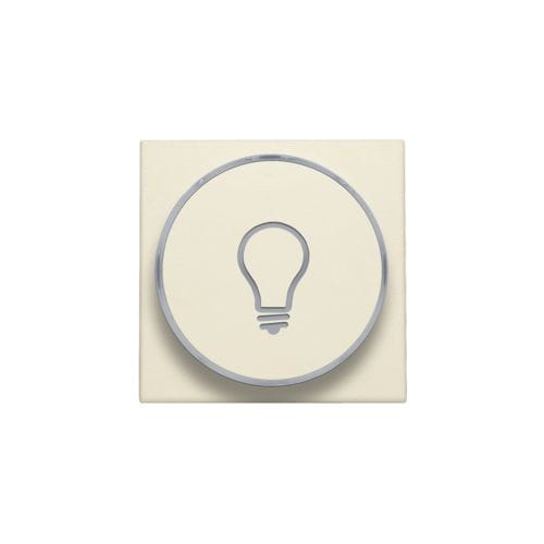 Niko - FINITION AVEC SYMBOLE LAMPE PR BOUTON-POUSSOIR 6A AVEC CULOT E10