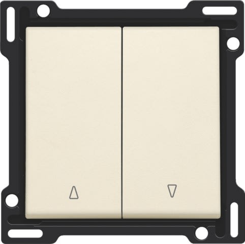 Niko - SET DE FINITION BOUTON-POUSSOIR DOUBLE POUR VOLETS