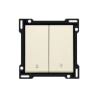 Niko - SET DE FINITION BOUTON-POUSSOIR DOUBLE POUR VOLETS